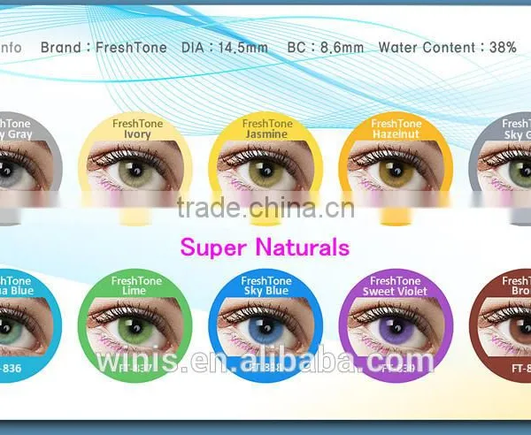 Top Seller Korea Brand Fresh Tone Natural Look Color Contact Lenses Quality Choice photo-3