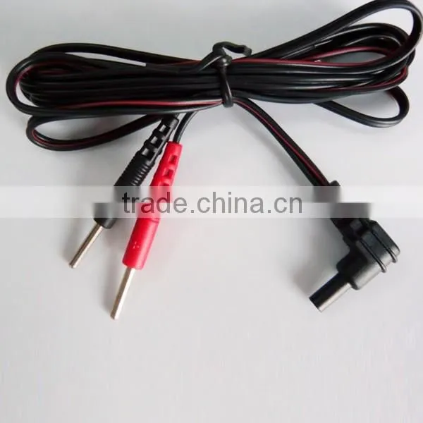 With 2.0mm Banana Connector Tens Cable Electrode Wire for Tens Machine