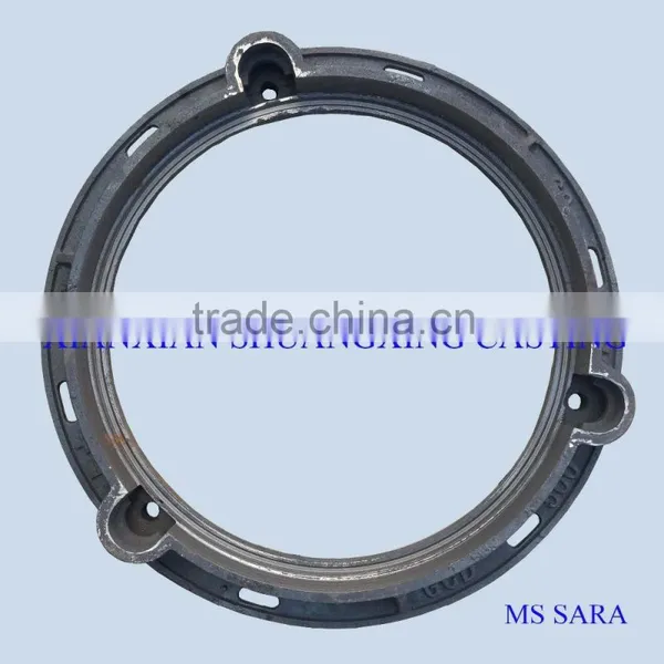BS497 EN124 Medium-duty Ductile Cast Iron Manhole Cover photo-4