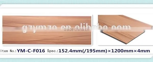 Hot Sale Anti Cigarette Moisture Proof Wood Laminate Vinyl Floor Board photo-4