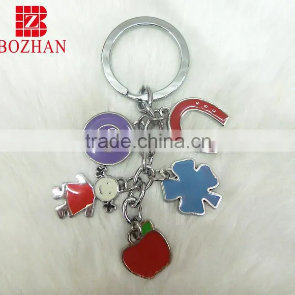 OEM Hot Selling Souvenir Keychain/lovely Pendant Keyring photo-2