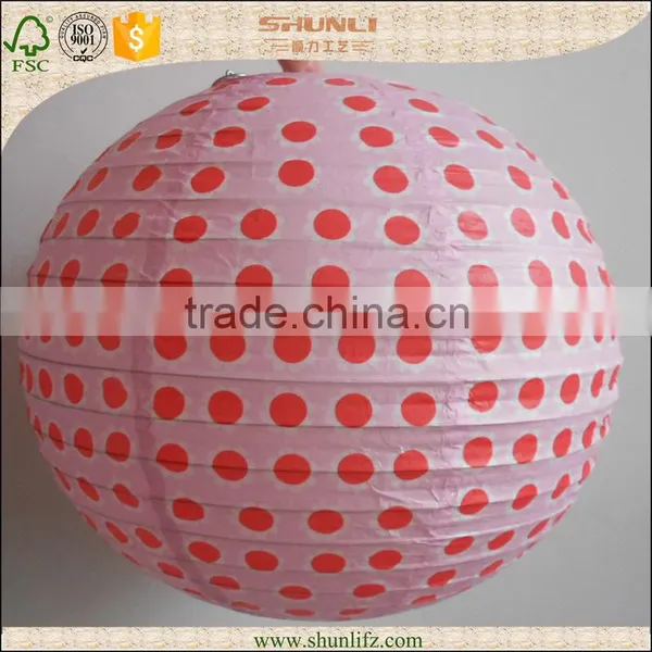 Printing Paper Led Light Iron Lantern photo-3
