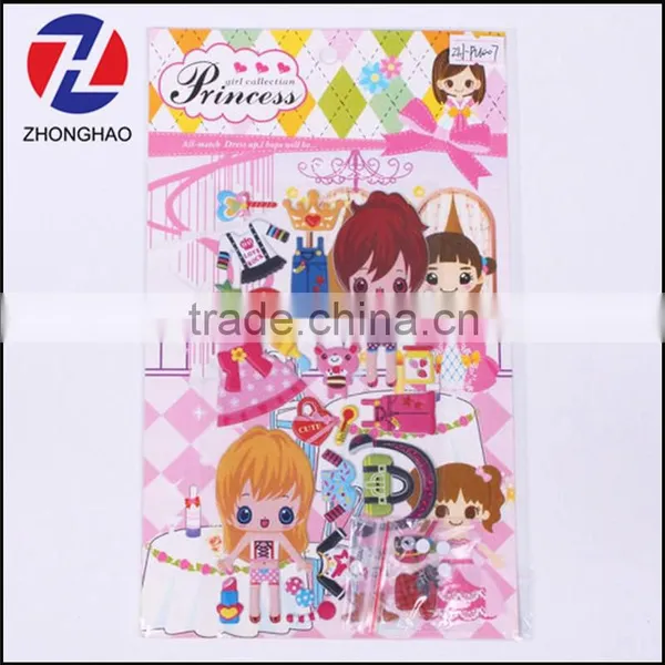 Hot Sell Wholesale Personalized Puffy Sticker for Girls photo-2