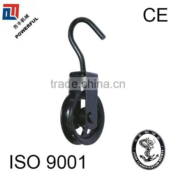 WITH PROTECTION TURBINE TYPE BLACK PULLEY BLOCK photo-6