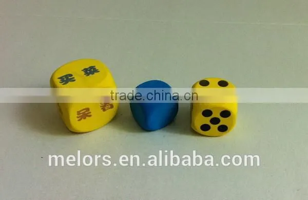 High Quality Eva Foam Customized Dice Set/dice Toy/play Dice photo-2