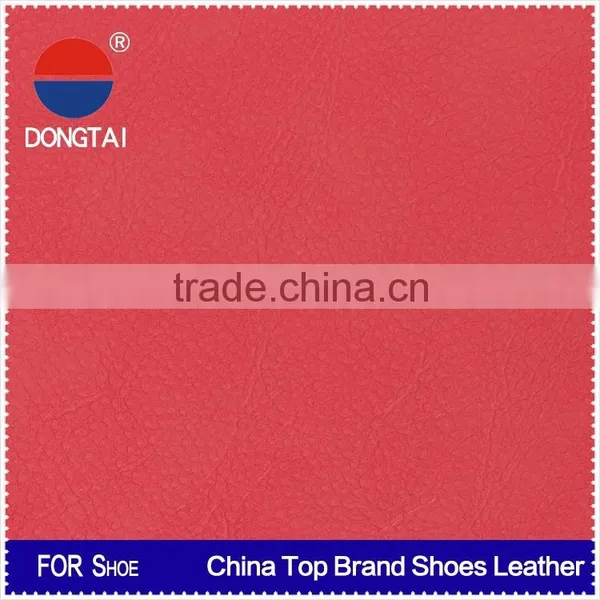 2015 Wholesale Artificial Shoe Leather Material Factory Direct Sale photo-2