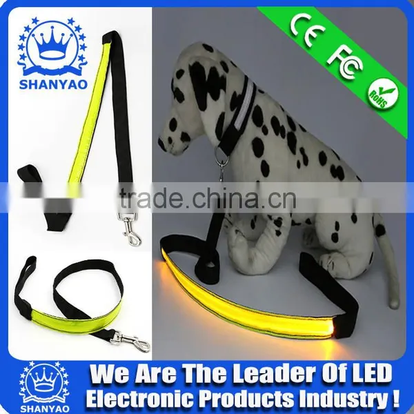 2016 Decorative Refiective LED Light Dog Leash As New Year Gift photo-2