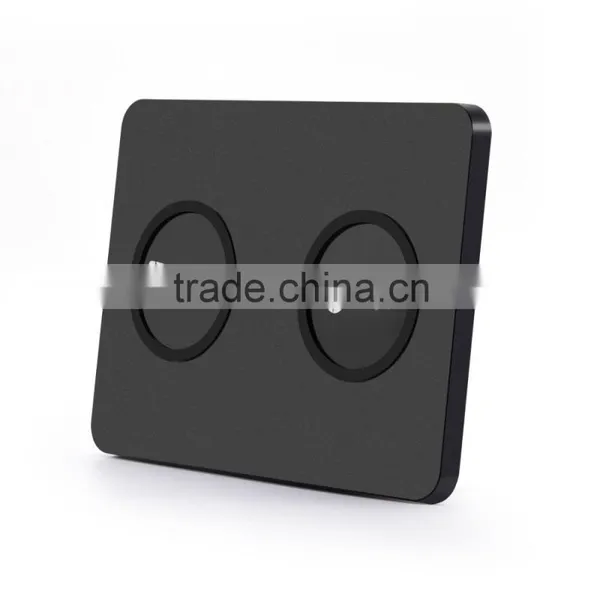 2015 New For Samsung Two-seater Wireless Charger Pad for Iphone Two-seater qi Wireless Charger photo-5