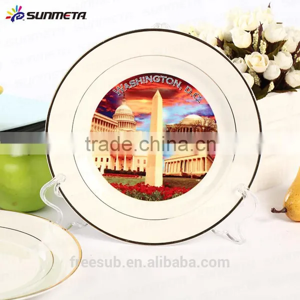 Hot Sale Factory Direct Heat Press Plate Sublimation Ceramic Plate Printing photo-2