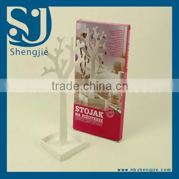 Trade Assurance POP Jewellery Display Stand/acrylic Box/acrylicHole Clear Acrylic Tongue Bar ,Tree Shape Jewellery Display Stand photo-2