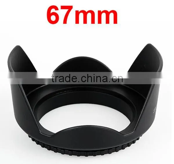 82mm Digital Camera Lens Hood for DSLR photo-4