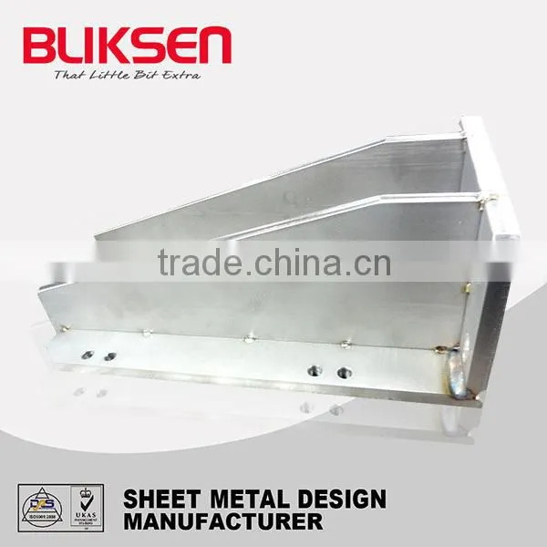 Customized Aluminum Metal Side Mounting Shelf Bracket photo-3