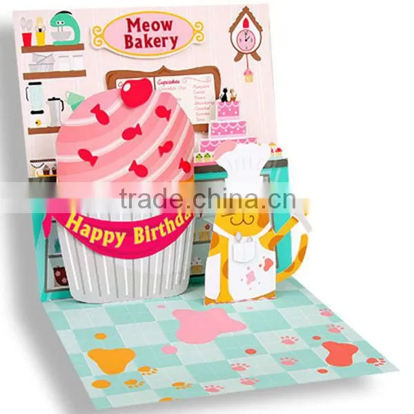Cardboard POP UP Cards,POP UP Greeting Cards,Handmade POP UP Cards photo-2