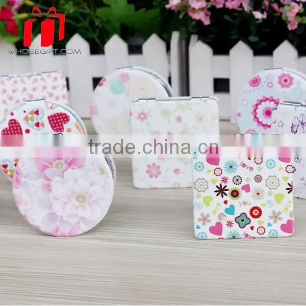 Pu Leather Pocket Mirror