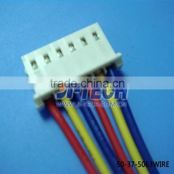 MOLEX 2.50mm Pitch 6 Pin 5264 Series 50-37-5063 Wire to Wire Wire to Board Wire Harness Cable