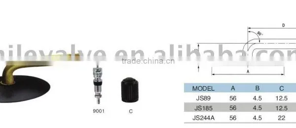 JS2 TIRE VALVE FOR LIGHT TRUCK AND PASSENGER CAR