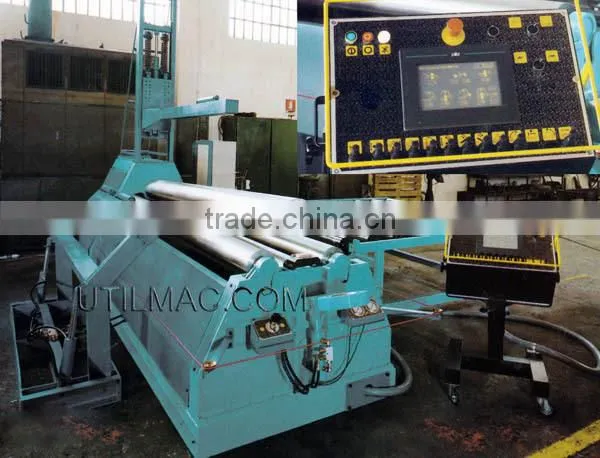 2500 x 12 mm Thickness Plate Rolling Machine W12CNC-12x2500