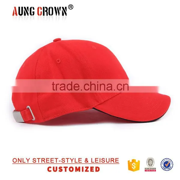 Custom Cotton Blank Baseball Caps Bulk photo-4