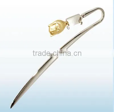 Free Sample Custom Fancy Souvenir Metal Bookmark photo-2