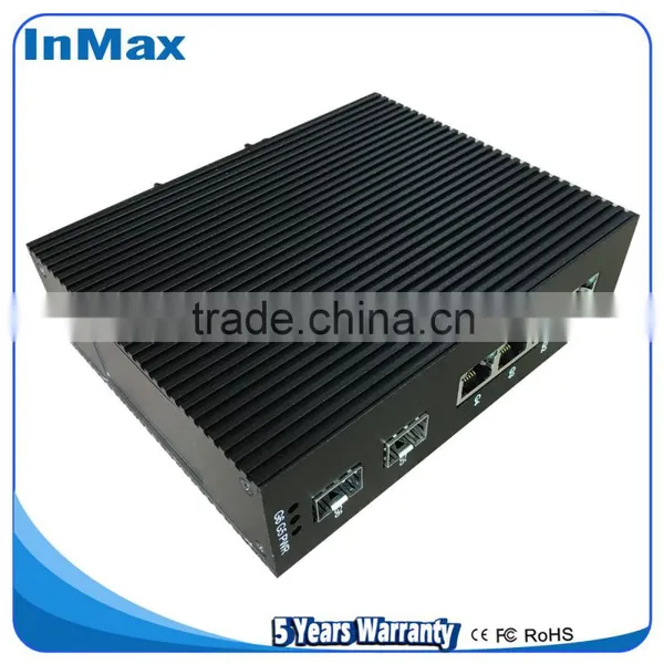 IP40 Protection 6 Port 10/100/1000Mbps Full Gigabit Unmanaged Industrial Ethernet Switch I506A photo-4