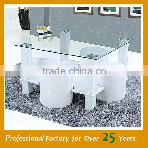 Cheap Simple Design Glass Coffee Table Coffee Table JY-06