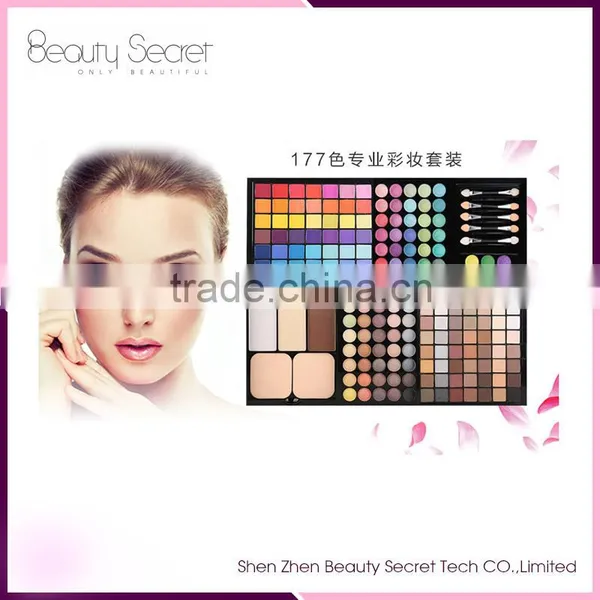 177 Colour Eyeshadow&lipstick Palette Makeup Eyeshadow Kit Set