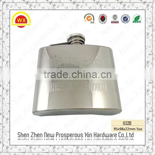 Good Sale Whiskey Hip Flask / Stainless Steel Copper Hip Flask photo-4