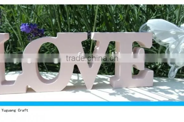 2015 Hot Sale Top Grade Handmade Finished Wooden Letters photo-2