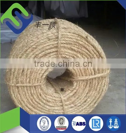 10mm 3 Ply Twisted Sisal Rope 220m Packed in Coil photo-2