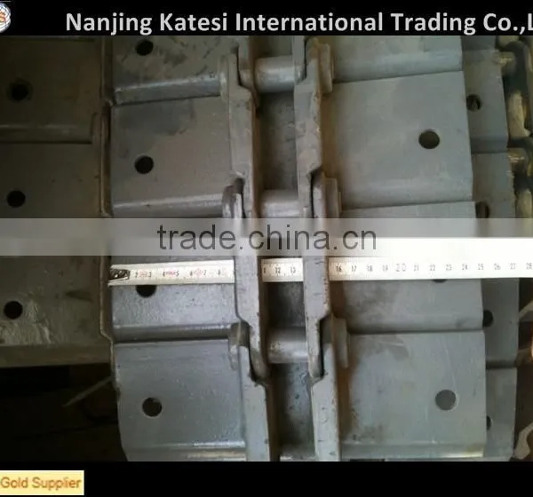 Takeuchi TB23R Steel Track Assembly Takeuchi TB153FR TB250 Steel Track Shoe Assembly Takeuchi Undercarriage Parts photo-2