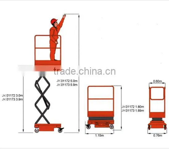 Customized Scissor Aerial Work Platform photo-4