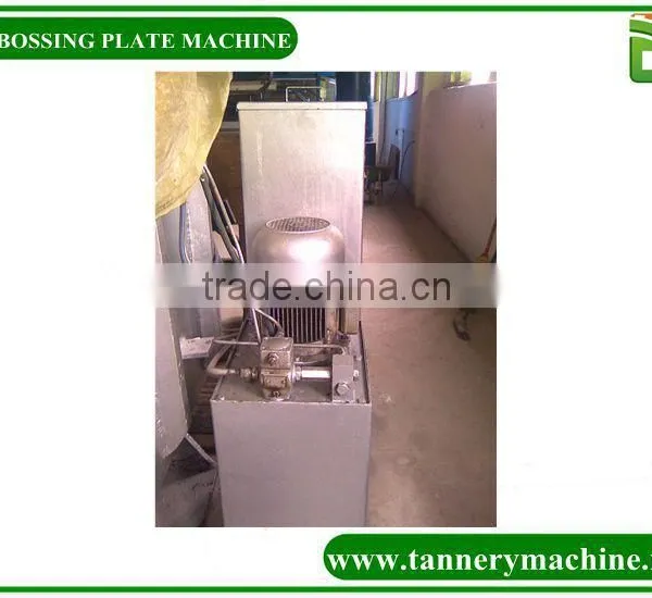 Leather Hydraulic Press Machine Leather Embossing photo-3