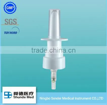 China Pump Wholesale Nasal Spray Bottles With Nasal Sprayer and Caps photo-3