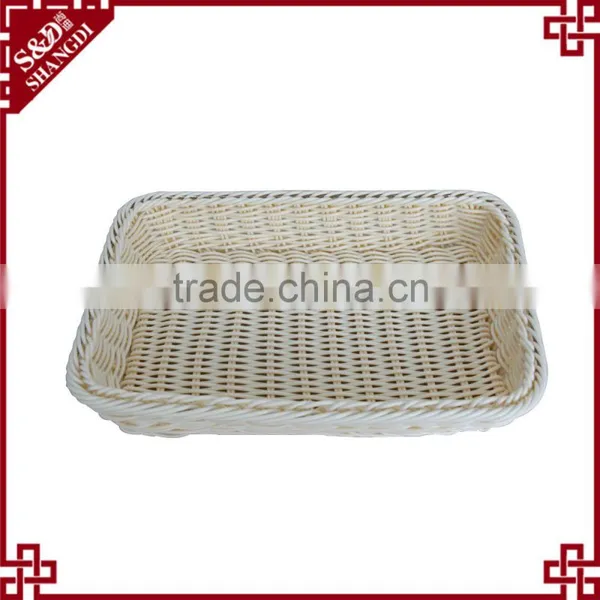 Cheap Wholesales Plastic Rattan Weaving Basket for Hotel Toiletry Storage photo-4