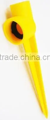 Plastic Impulse Sprinkler With One-Way Plastic Spike For Outdoor Watering photo-6