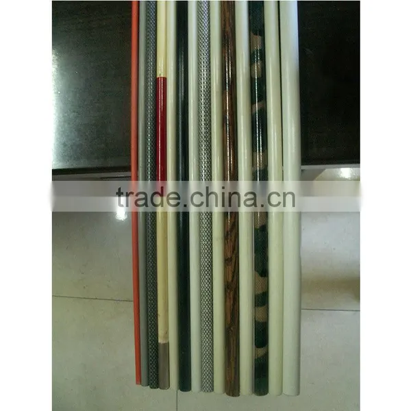 White Spray Paint Surface Pultrusion Solid Fiberglass Telescopic Pole photo-3