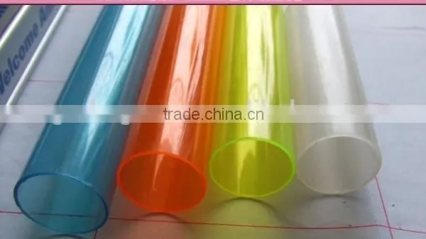 Freesky High Quality Transparent Plastic Tubes, Milk White PC Diffusion Tubes, Cheap Solic Acrylic Tubes photo-3