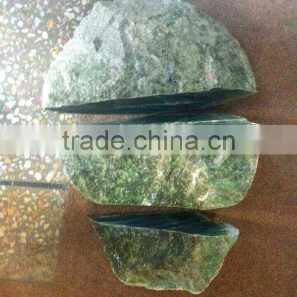 Nephrite Jade Boulders Blocks Sliced