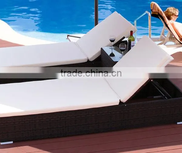 YH-8031 Relaxing Time 2 Bed Garden Sun Lounger Set photo-2