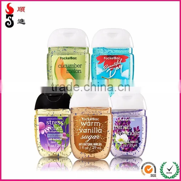 Safe Alcohol Instant Waterless Hand Sanitizer Gel With Different Smells photo-3