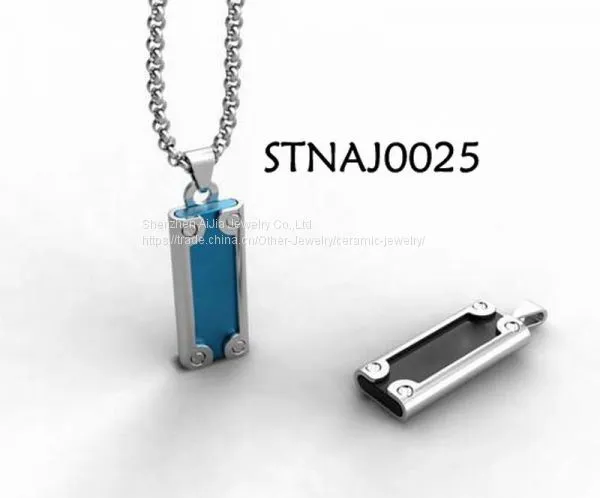 Stainless Steel Jewelry Necklace Pendant Mens Pendants photo-4