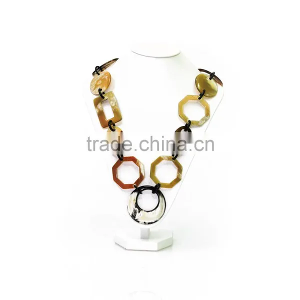 HORN NECKLACE 100% MADE IN VIETNAM, EYE-CATCHING COLOR AND FASHIONABLE DESIGN photo-4