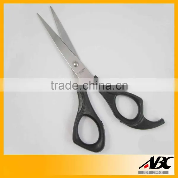 Professional Plastic Handle Metal Hair Cutting Scissors photo-5