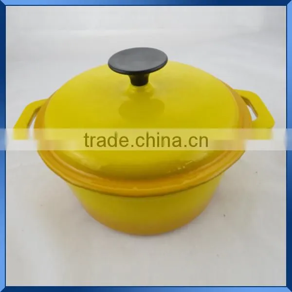 Round Cast Iron Enamelware Cookware photo-3