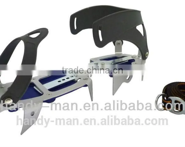 CRM-10-W 10 Points Steel Ice Climbing Crampons photo-3