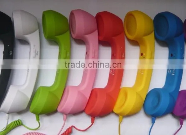 Anti-radiation Bling Retro Cellphone Handset for Iphone and Smartphone photo-4