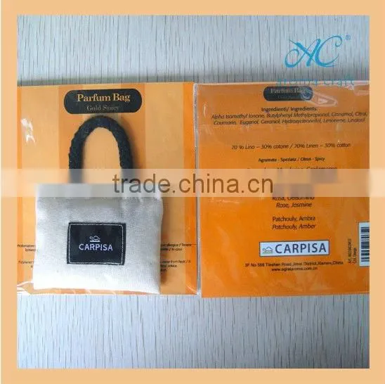 2015 Eco Friendly Home Air Freshener Cotton Material Embroidery Lavender Bag Aroma Hanging Sachets photo-3