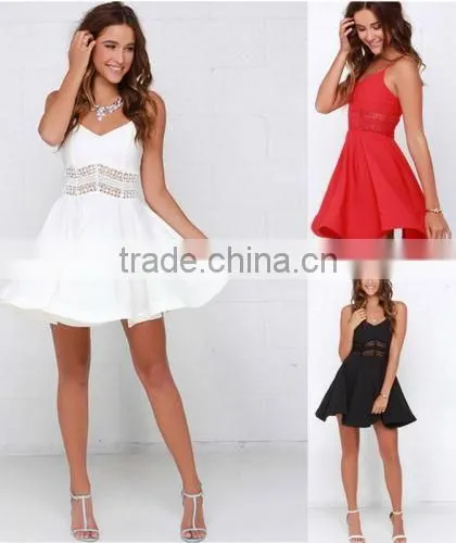 New Sexy Women Summer Sleeveless Casual Evening Party Cocktail Short Mini Dress photo-6