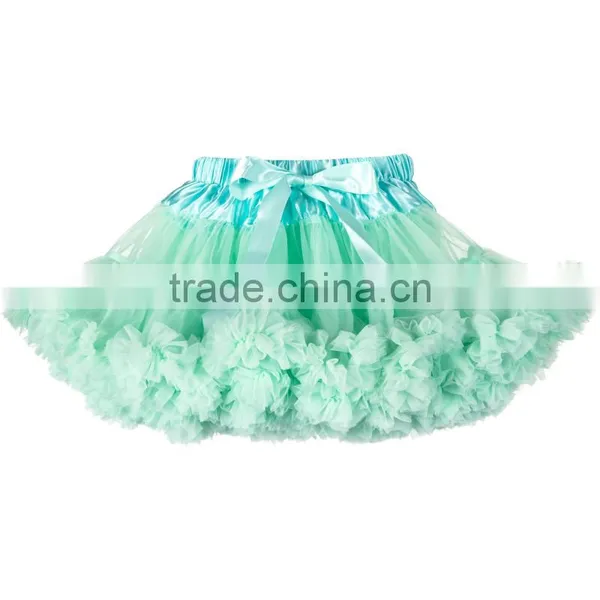 Pettiskirts Girl's Tutu Skirts Pettiskirt Chiffon Wholesale photo-2