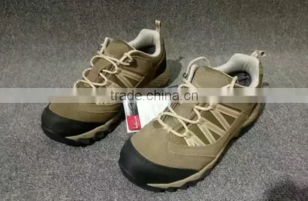 Leftover Stock Waterproof Sports Men Shoes Genuine Leather photo-2